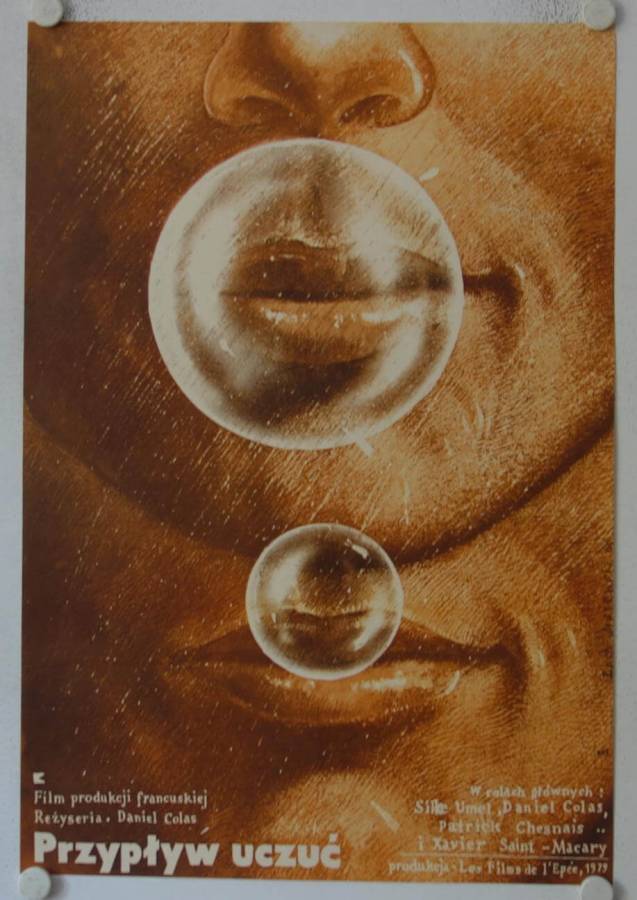 Ras le Coeur original release polish movie poster